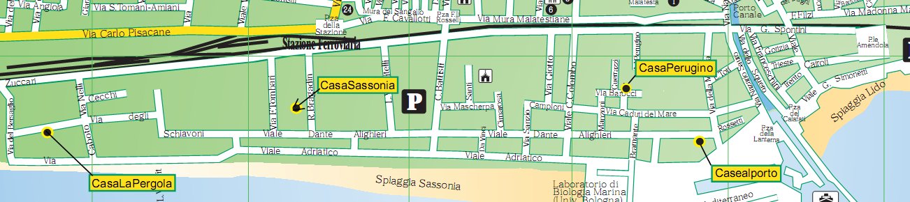 Fano Residence Casealporto - Mappa CasaSassonia
